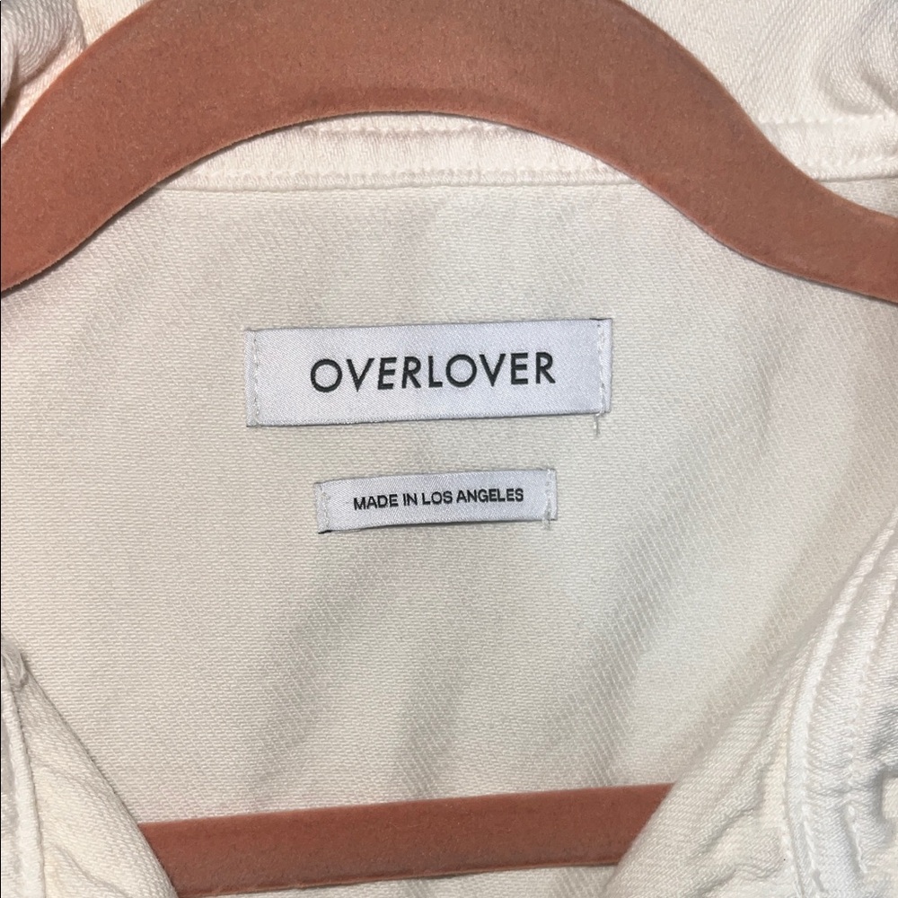 off White jean Jumpsuit - Picture 3 of 11